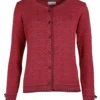 Strickjacke Wilma Fan - Plum