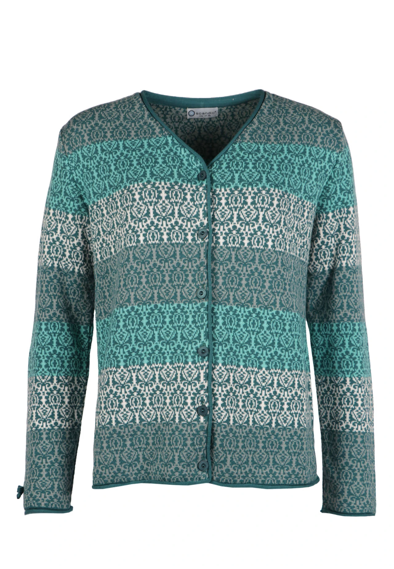 Strickjacke Christa Odense - Deep Ocean