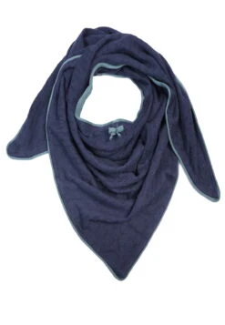 Dreieckstuch Elisabeth Delicat - Navy