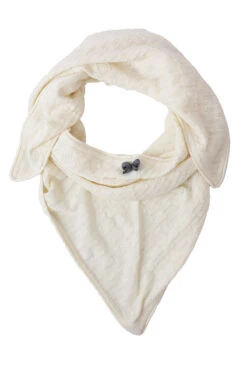 Dreieckstuch Elisabeth Merino - Ivory