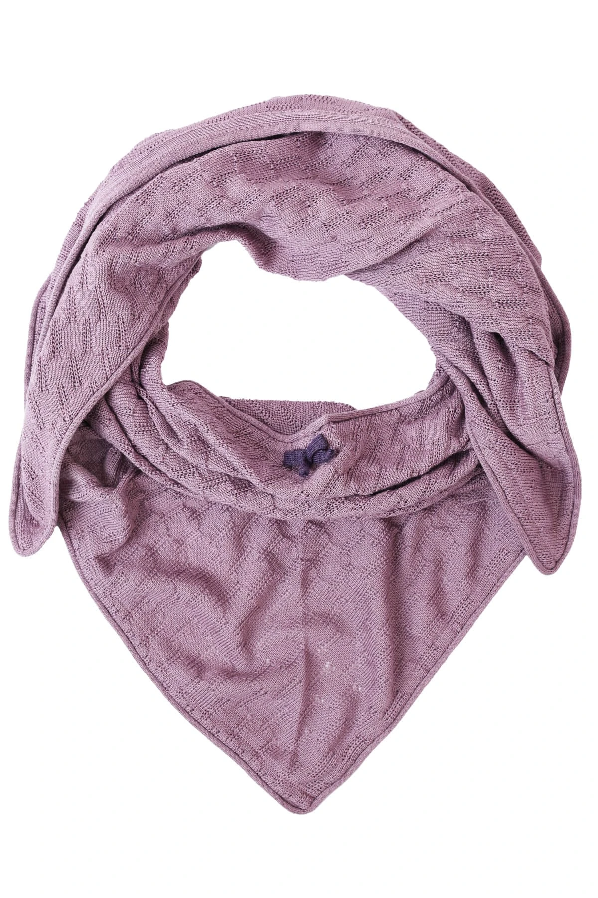 Dreieckstuch Elisabeth Merino - Lavender