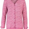 Strickjacke Christa Blommar - Red Violet