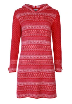 Strickkleid Helle Vejers - Rubin