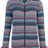 Strickjacke Ida Crazy - Navy