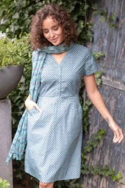 Kleid Majvi - Turquoise