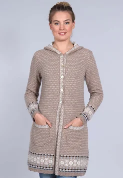 Strickmantel Ann - Camel
