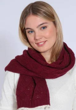 Strickschal Safira - Burgundy