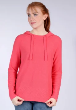 Strickhoodie Candela - Peach