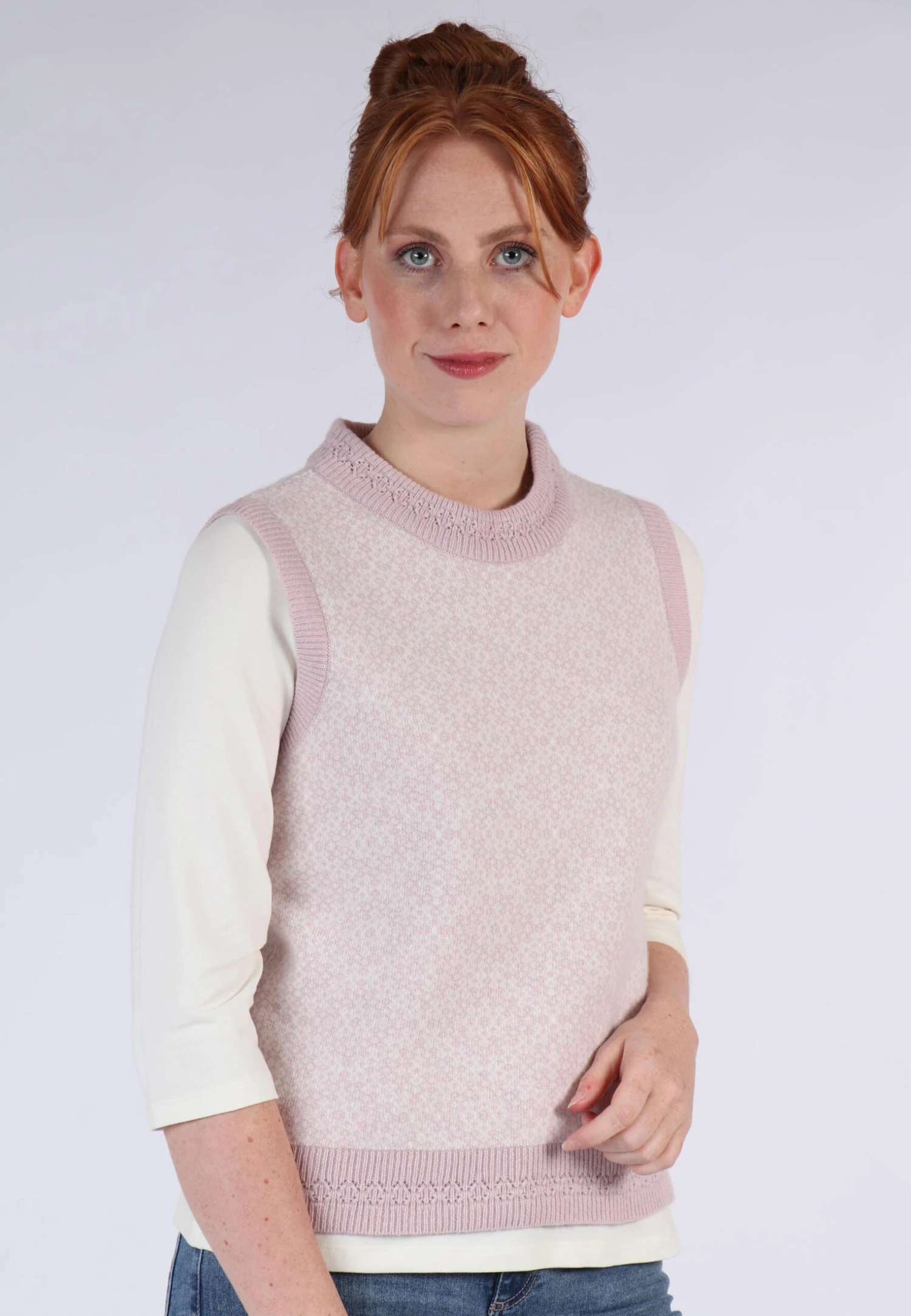 Strickpullunder Rosalie - Rose