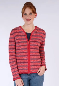 Strickjacke Katleen- Cardinal