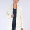 Strickmantel Ebbie - Ivory