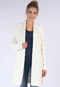 Strickmantel Ebbie - Ivory