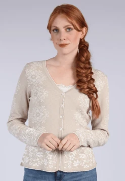 Strickjacke Lindara - Sand
