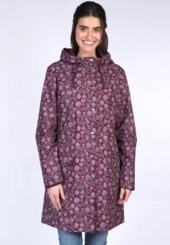 Regenmantel Ina - Plum