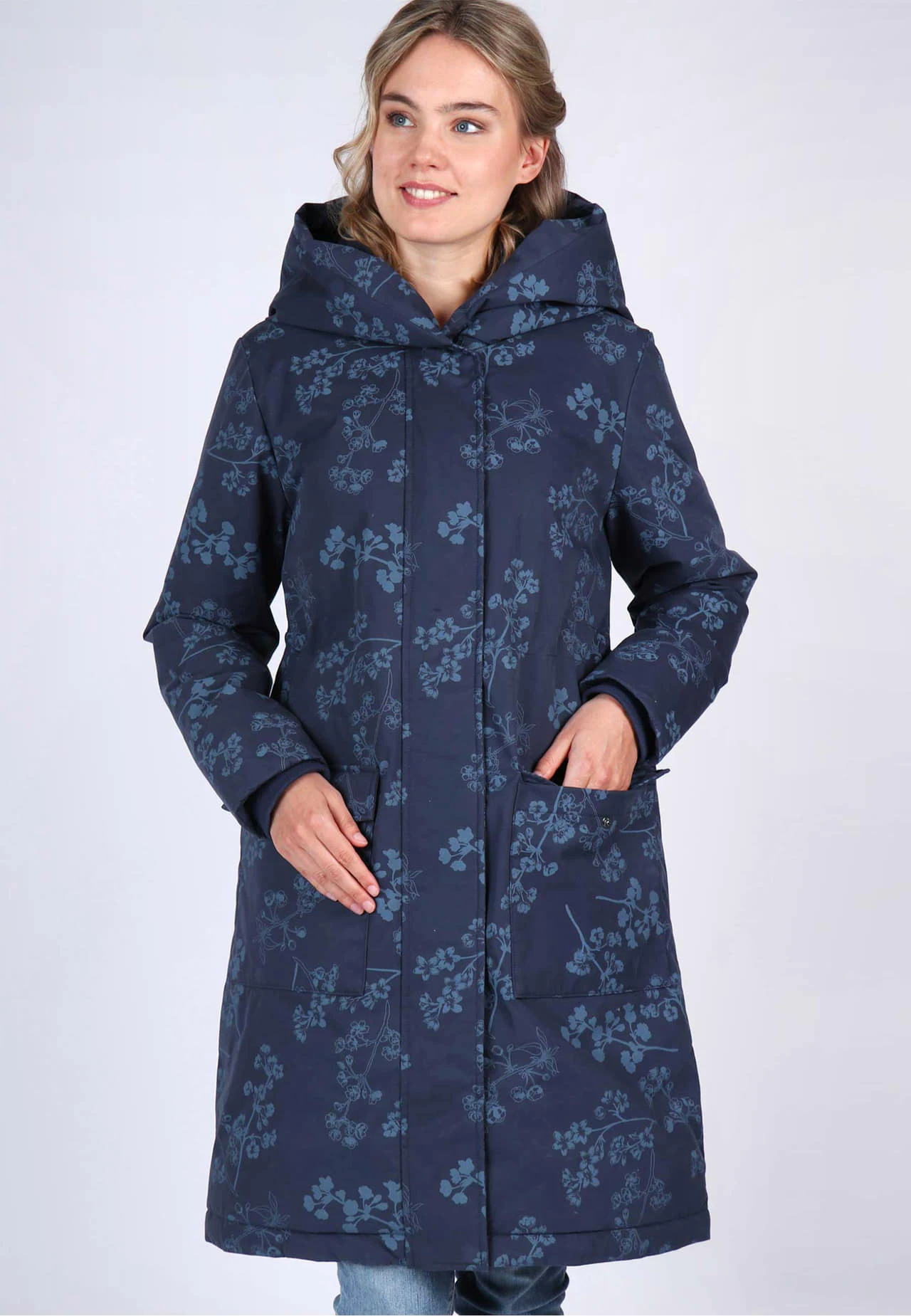 Mantel Lionnea - Navy