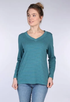 Langarmshirt Synni - Deep Ocean