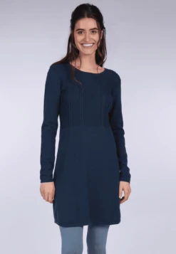 Strickkleid Osrun- Navy