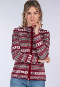 Strickjacke Mila - Wine