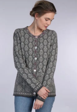 Strickjacke Skady - Ebony