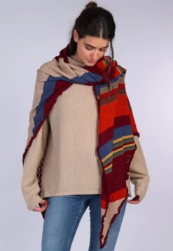 Dreieckstuch Ingar - Wine