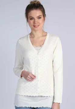 Strickjacke Vali - Ivory