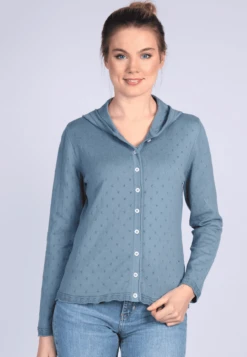 Strickjacke Tammy - Mosaic Blue