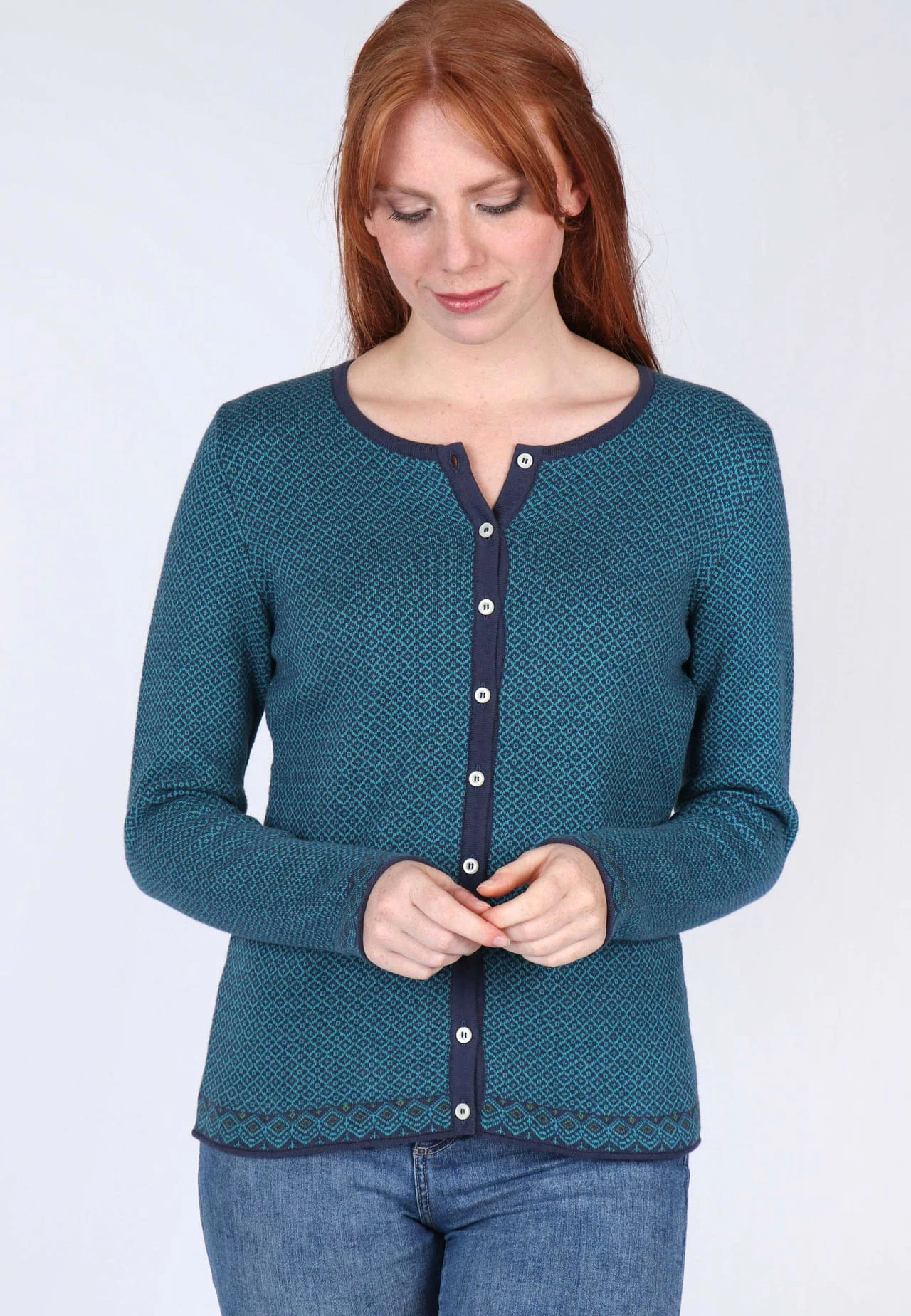 Strickjacke Helena - Navy