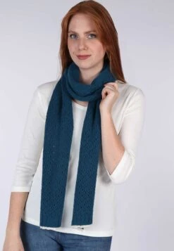 Strickschal Safira - Deep Ocean