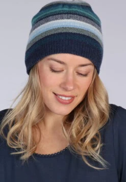 Strickmütze Hella Multi - Navy
