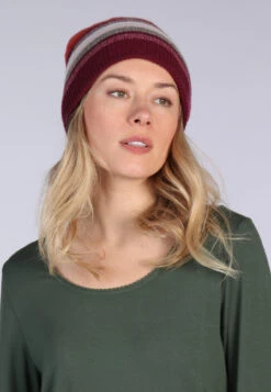 Strickmütze Hella Multi - Wine