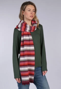 Strickschal Salma Multi - Wine
