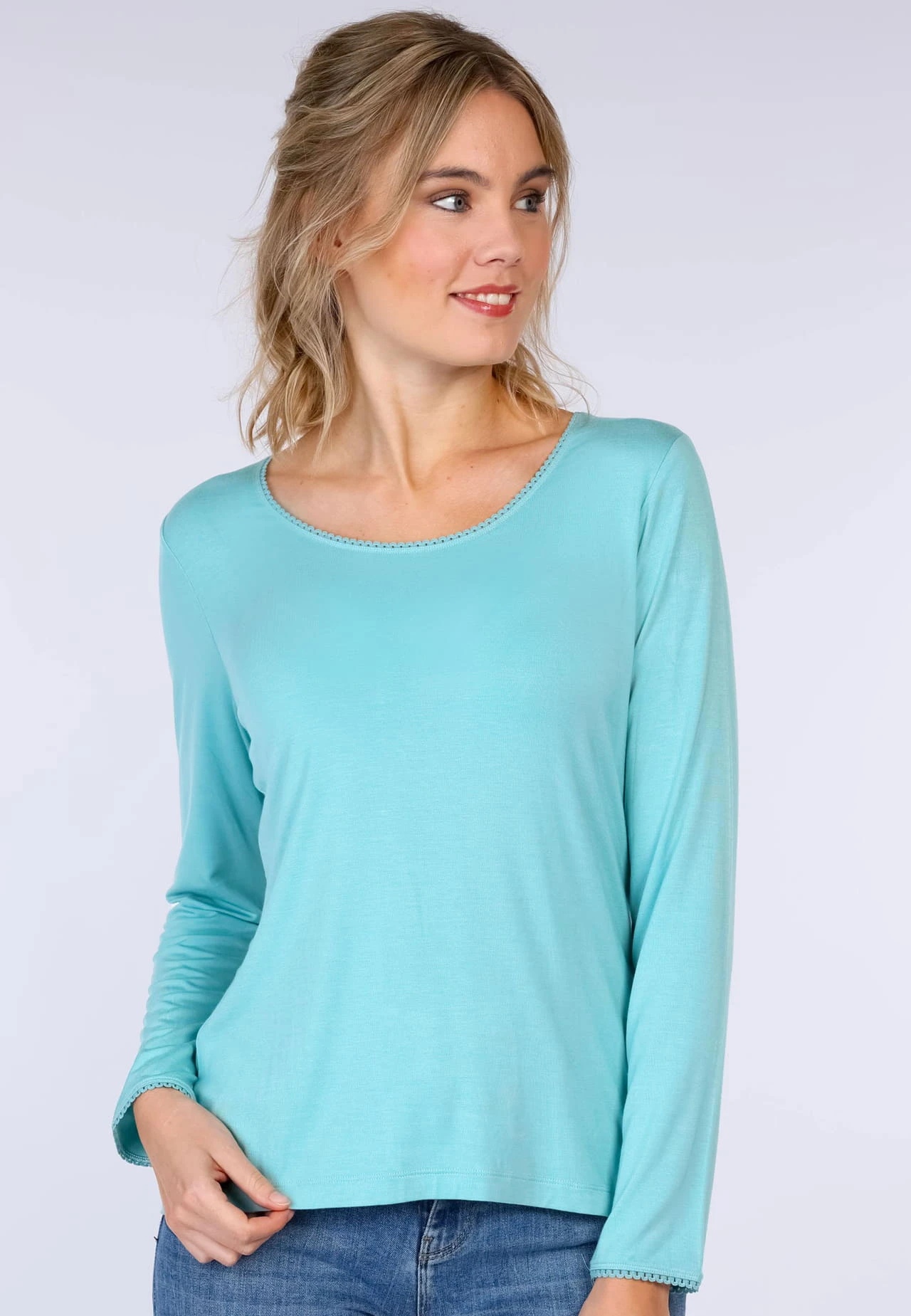 Langarmshirt Philia- Wave