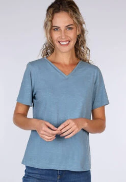 T-Shirt Lale - Swedish Blue