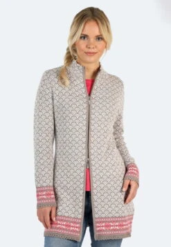 Strickmantel Jade - Oyster