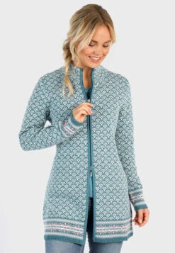 Strickmantel Jade - Peace