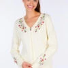 Strickjacke Brontee - Ivory