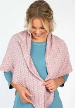 Dreieckstuch Lisa - Rose