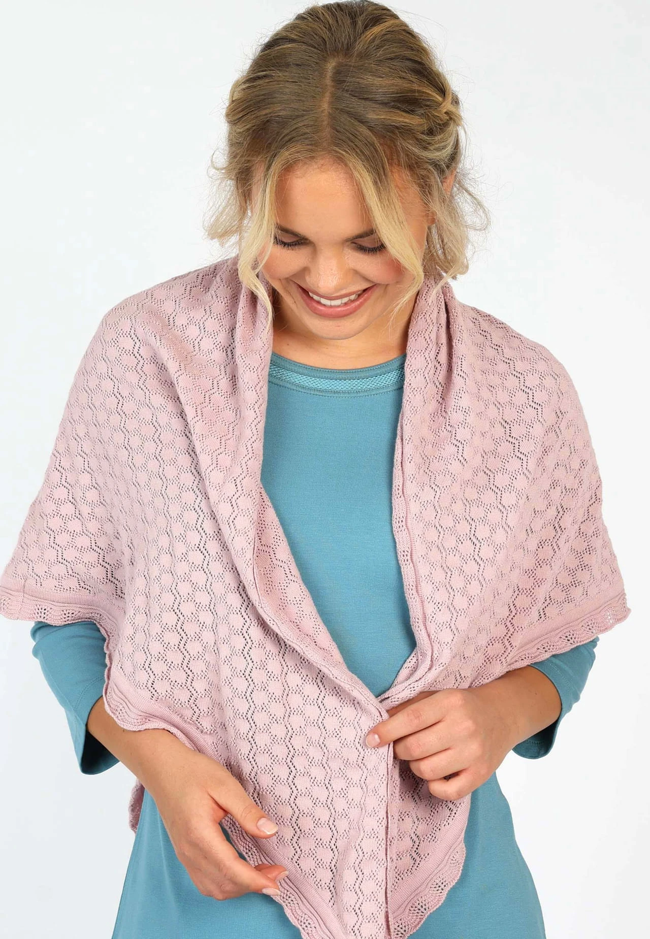 Dreieckstuch Lisa - Rose