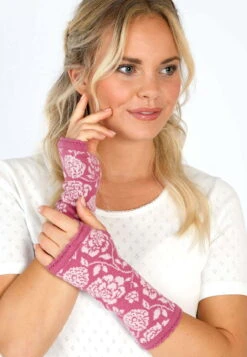 Handstulpen Lucy - Red Violet