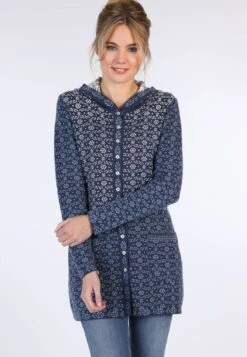 Strickmantel Annika - Navy