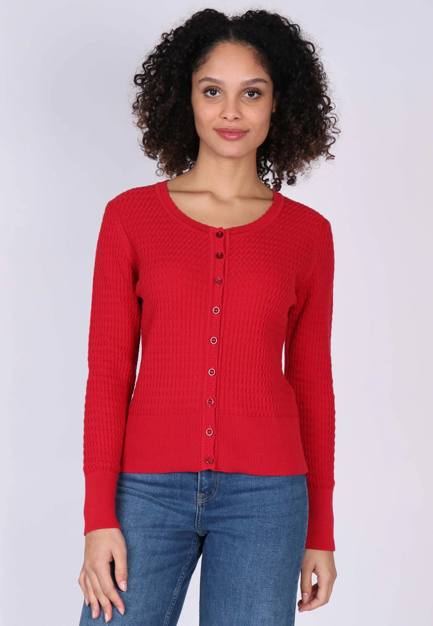 Strickjacke Manon - Red