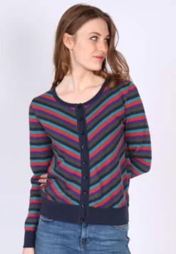 Strickjacke Malou - Navy