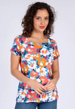 T-Shirt Tal Summer Bouquet - Riviera