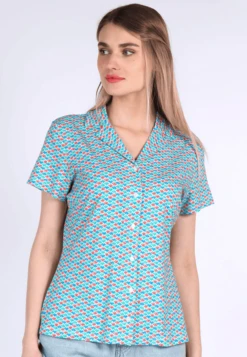 Bluse Celestina Spring Feather - Riviera