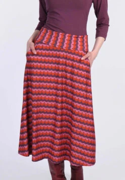 Rock Bine Stripe- Plum