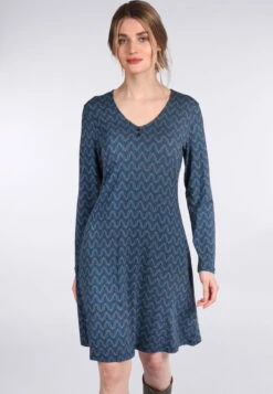 Kleid Romeille Feather - Navy