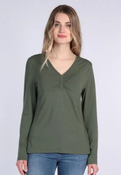 Langarmshirt Virginy - Thyme