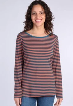 Langarmshirt Amandine - Light Rust
