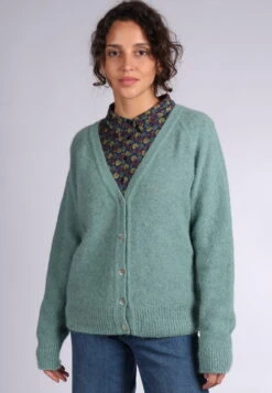 Strickjacke Vija - Cool Moss
