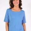 T-Shirt Constantina Solid - Royal Blue